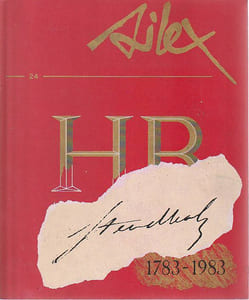 Revue Silex n° 24: Stendhal 1783-1983,
