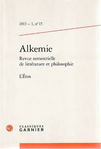 Alkemie 2015 - 1, n° 15: L'Eros,