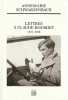Lettres à Claude Bourdet 1931-1938,. SCHWARZENBACH Annemarie