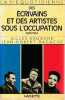 La vie quotidienne des écrivains et des artistes sous l'Occupation: 1940-1944,. RAGACHE Gilles et Jean-Robert,
