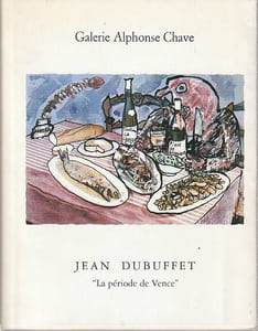 Jean Dubuffet "la période de Vence" (du 1er juillet au 30 septembre 1995),