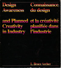 Design awareness and planned creativity in industry / Connaissance du design et la creativité planifiée dans l'industrie,