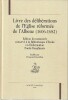 Livre des délibérations de l'Eglise réformée de l'Albenc (1606-1682) - Edition du manuscrit conservé à la Bibliothèque d'Etude et d'Information Finds ...