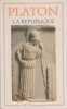 La R&eacute;publique,. PLATON,
