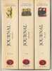 Journal, 3 volumes sous coffret: M&eacute;moires de la vie litt&eacute;raire 1851-1865, 1866-1886, 1887-1896,. GONCOURT Edmond et Jules, 
