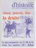 Cahiers d'histoire de l'Institut Maurice Thorez n° 20-21: La droite, classe pouvoir, état - La paysannerie en U.R.S.S. dans les années 20: débat,. ...
