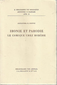 Ironie et parodie : Le comique chez Homère,