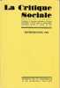 La critique sociale, 1931-1934 (réimpression 1983), . COLLECTIF (revue)