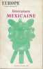 Europe n° 367 - 368 - Littérature mexicaine,. COLLECTIF (revue),