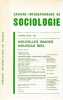 Cahiers internationaux de sociologie, volume LXXXII, 1987: Nouvelles images, nouveau réel,. COLLECTIF (revue)