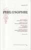Revue Philosophie n° 82, 2004: Sommaire LUIS DE MOLINA, Libre arbitre et contingence - PIERRE TRUCHOT, Pour une esthétique bergsonienne - ERIC DUFOUR, ...