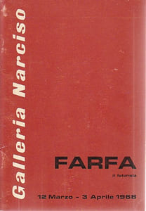 Farfa il Futurista - Galleria Narciso, 12 marzo - 3 aprile 1961,
