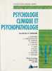 Psychologie clinique et psychopathologie,. SAMACHER R. (coordinateur),