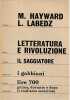 Letteratura e rivoluzione,. HAYWARD M., LABEDZ L., 