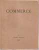 Commerce, cahier n° IX (9), automne 1926. COLLECTIF (revue), 