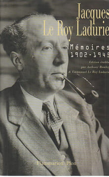Mémoires 1902-1945, . LE ROY LADURIE Jacques, 