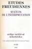 Etudes freudiennes n° 17-18: Status de l'interprétation - Oedipe médiéval, infanticides,. COLLECTIF (revue)