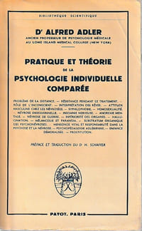 Pratique et théorie de la psychologie individuelle comparée,