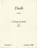 Duelle revue n° 2: L'Europe des poètes (a) Paris,. COLLECTIF