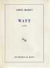 Watt,. BECKETT Samuel,