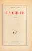 La chute,. CAMUS Albert