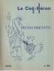 Le Coq-Héron n° 99, 1986: Monuments - Freud et Schreber. COLLECTIF (revue),