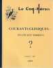 Le Coq-Héron n° 145, 1997 - Courants cliniques : Des enfants terribles?,. COLLECTIF (revue),