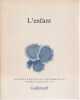 Nouvelle Revue de Psychanalyse n&deg; 19: L'enfant,. COLLECTIF (revue)