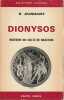 Dionysos Histoire du culte de Bacchus. JEANMAIRE H.,