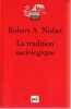 La tradition sociologique, . NISBET Robert A.