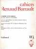 Cahiers Renaud - Barrault n° 113: L'esprit d'un siècle. Le XVIIIe siècle et les femmes. COLLECTIF (revue)