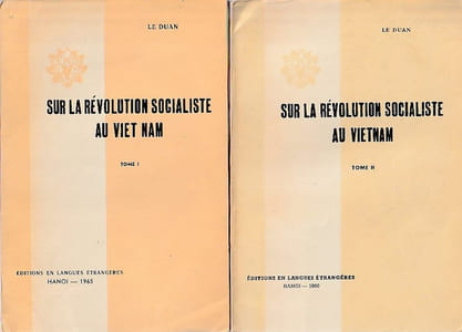Sur la révolution socialiste au Vietnam, 2 volumes