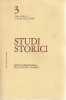 Studi storici, n. 3, 1986, anno 27, luglio-settembre: rivista trimestrale dell'Istituto Gramsci. AA.VV.