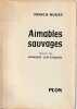 Aimables sauvages,. HUXLEY Francis,