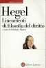 Lineamenti di filosofia del diritto. Diritto naturale e scienza dello stato in compendio. HEGEL