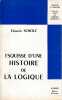 Esquisse d'une histoire de la logique. SCHOLZ Heinrich