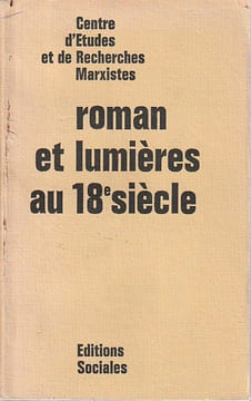 Roman et Lumières au 18e siècle. COLLECTIF