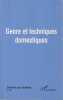 Cahiers du Gedisst n° 20: Genre et techniques domestiques. COLLECTIF (revues)