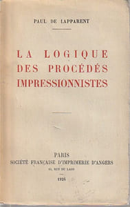 La logique des procédés impressionnistes