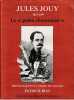 Jules Jouy, 1855-1897, le "poète chourineur". JOUY Jules, BIAU Patrick (prés. et choix de textes)