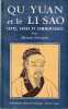 Qu Yuan et le Li Sao: Texte, étude et commentaires, par Huang Shengfa,. QU YUAN