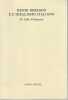 Henri Bergson e l'idealismo italiano. CHIUSANO Lido