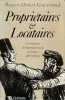 Propriétaires et locataires: Les origines du logement social en France 1850-1914,. GUERRAND Roger-Henri,