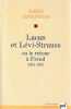 Lacan et Lévi-Strauss ou le retour à Freud, 1951-1957 . ZAFIROPOULOS Markos