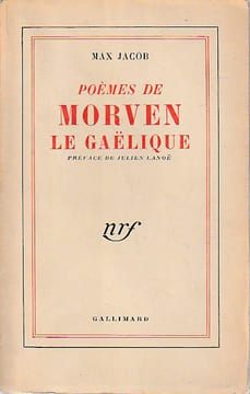 Poèmes de Morven le Gaélique . JACOB Max