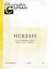 Heresis, révue d'hérésiologiemédiévale n° 8, juin 1987. COLLECTIF (revues)