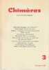  Chimères n° 3,. COLLECTIF (revue)