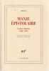 Manie épistolaire. Lettres choisies (1930-1991). CIORAN