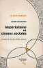 Impérialisme et classes sociales. SCHUMPETER Joseph A.