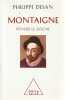 Montaigne : penser le social,. DESAN Philippe,